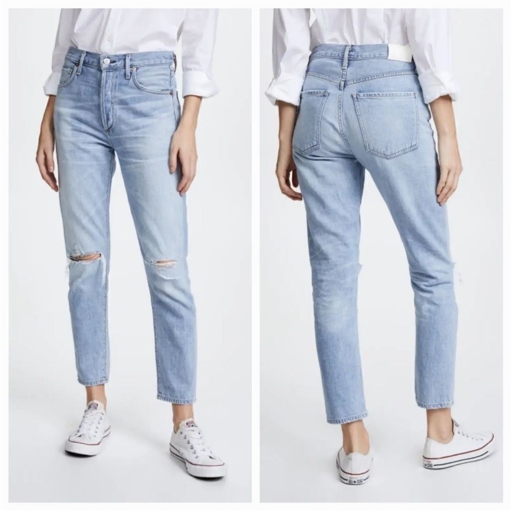 Citizens of Humanity Liya High Rise Classic Fit Crop Jeans | Size 27